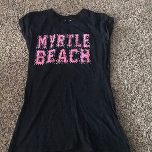 Bling mettle beach shirt